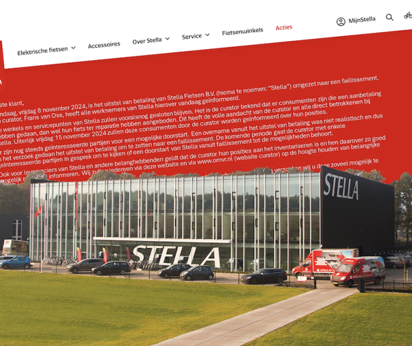 Faillissement Stella & Amslod